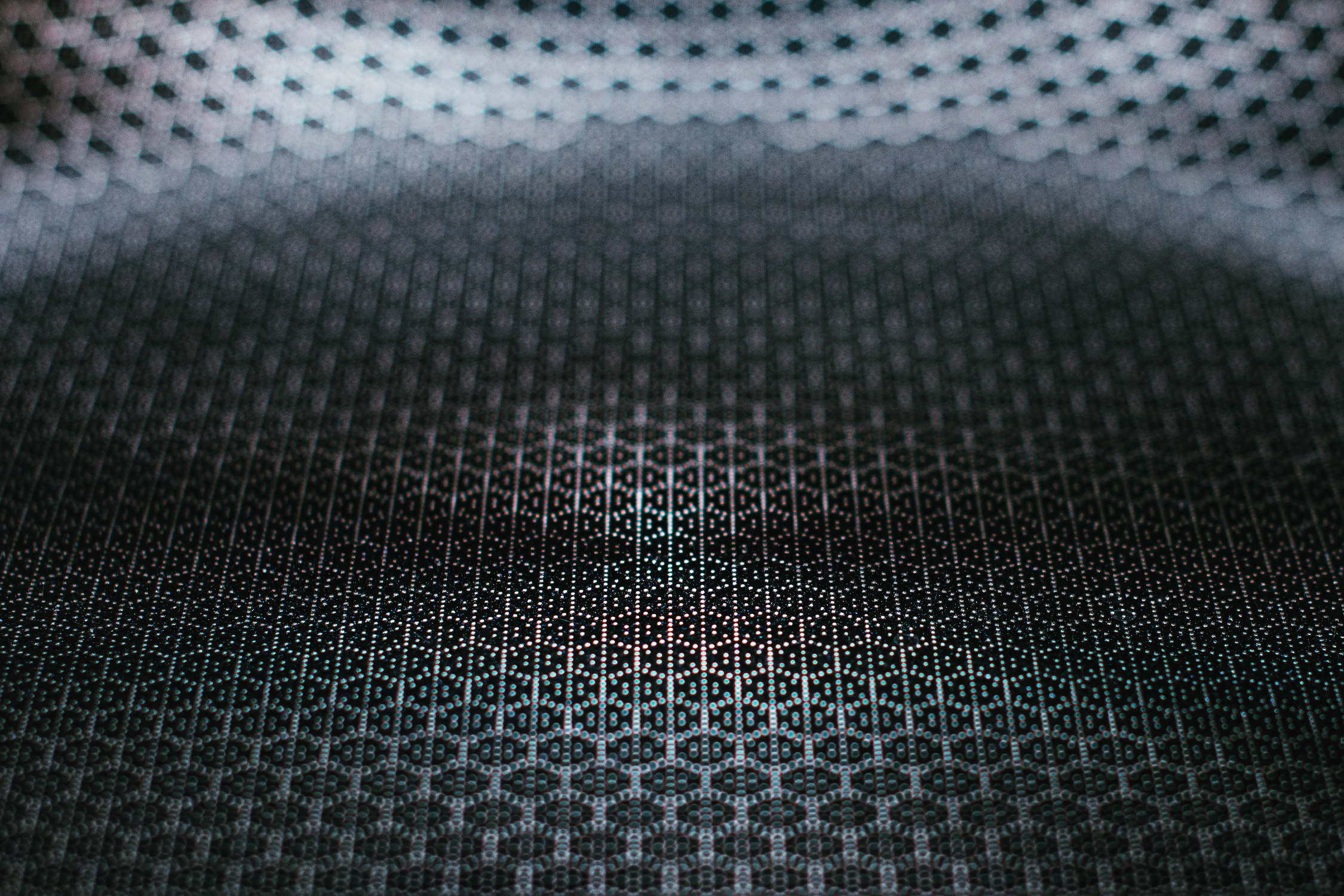Black and White Polka Dot Textile